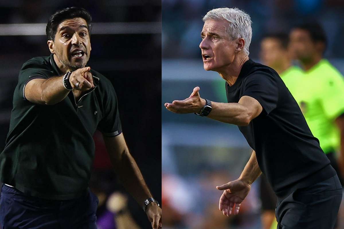 Abel Ferreira contra Luís Castro: duelo de estilos entre portugueses no Palmeiras-Grêmio
