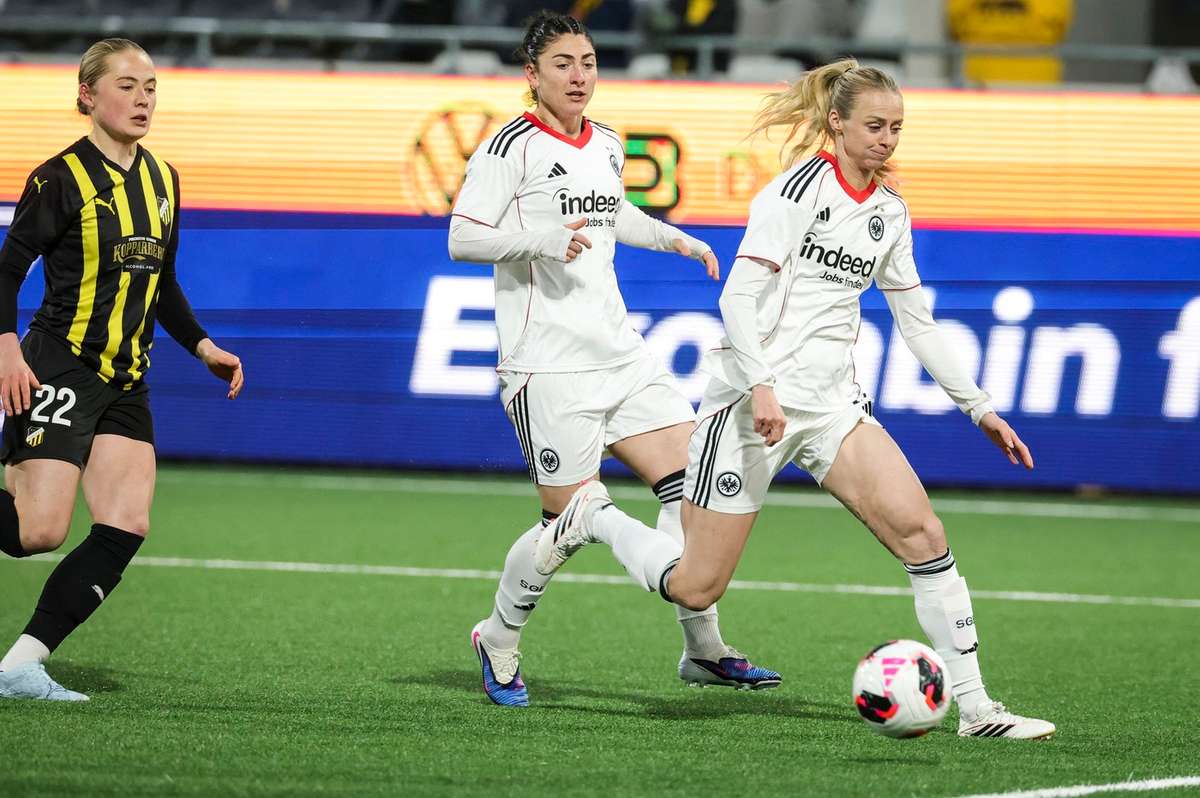 Großer Rückstand aus dem Hinspiel: Frankfurt verfehlt Europa-Cup-Finale