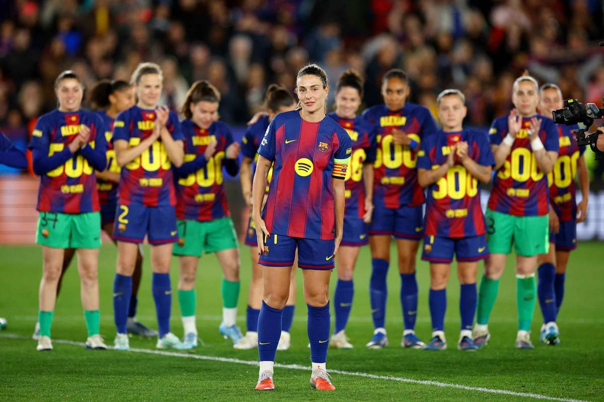Alexia Putellas ao completar 500 partidas pelo Barcelona: "Nunca imaginei algo assim"