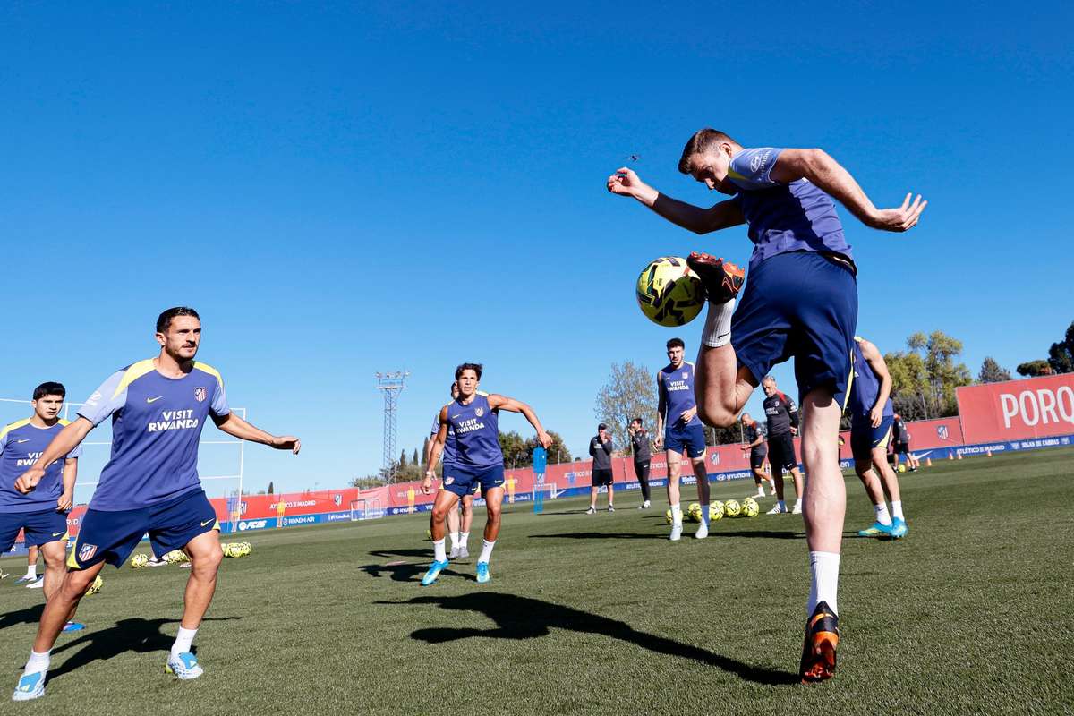 Seis ausencias que complica al Atlético para su partido de LaLiga contra el Barcelona