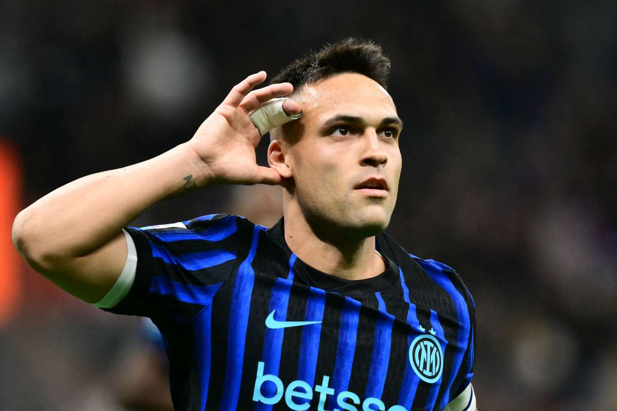 Lautaro regressa em força marca dois golos e Inter goleia Roma na Serie A