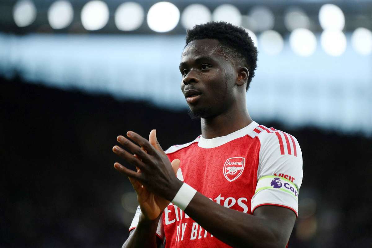 Liga dos Campeões: Bukayo Saka perde sessão de treino do Arsenal antes do duelo com o Sporting