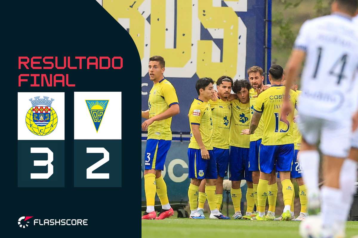 Virada que sela a ressurreição: Arouca derrota Estoril