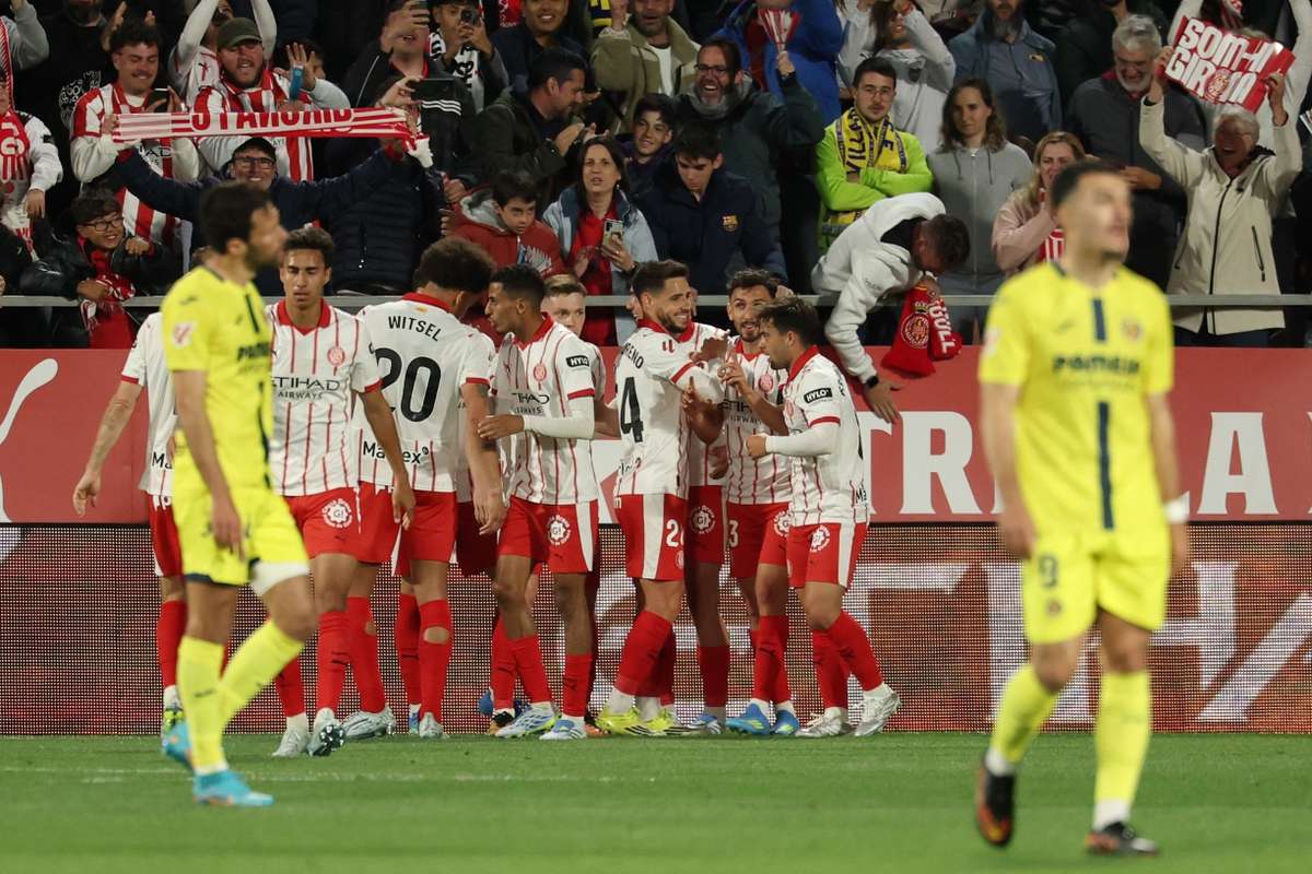 Girona alivia tensiones despues de un solido encuentro frente al Villarreal (1-0)