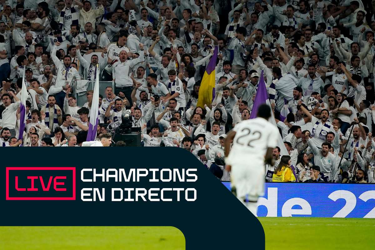 Partidos de Champions en directo: Noche de suspense y ansiedad en el Bernabéu