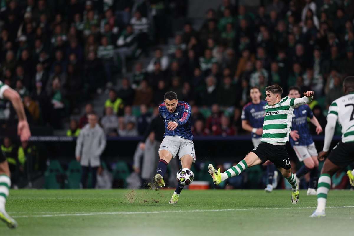 Gabriel Martinelli: "Falámos bastante com o Gyokores, ele elogiou muito o Sporting"