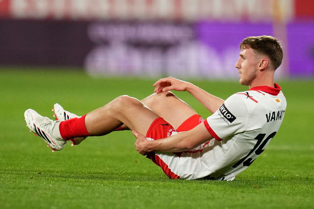 Mala noticia para el Girona: Vanat estará fuera el resto de la temporada