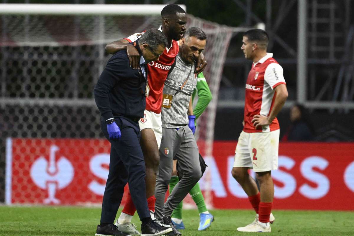 SC Braga revela pormenores sobre lesões de Diego Rodrigues e Niakaté