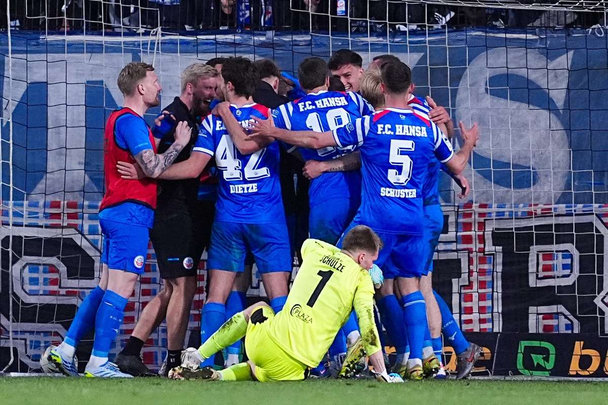 3. Liga: Erfolg gegen Verfolger, Rostock haelt an Aufstiegsplätzen fest