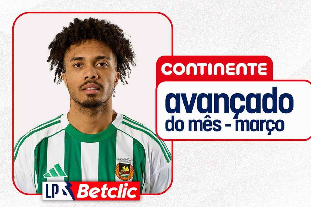 Liga Portugal: Desempenho goleador de Jalen Blesa conquista prémio de avançado do mês de março