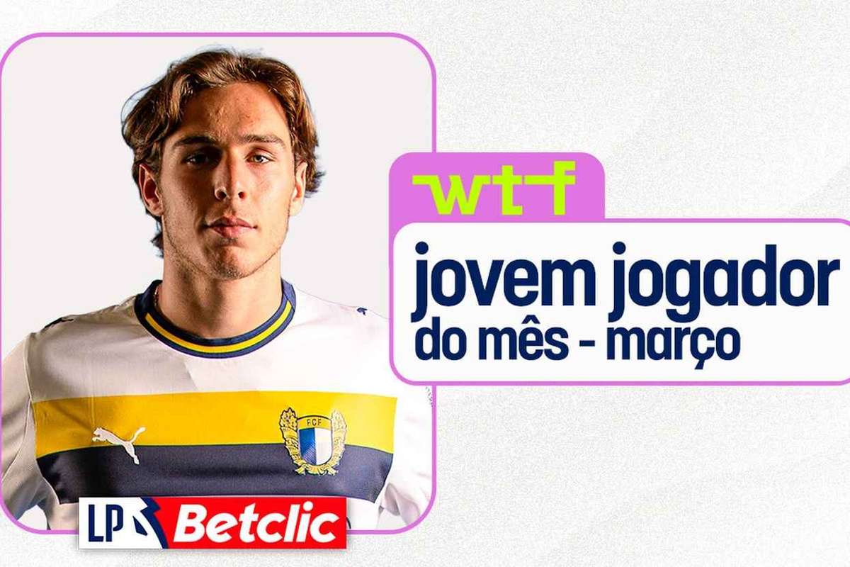 Liga Portugal: Gustavo Sá escolhido como melhor jovem de março depois de exibições memoráveis