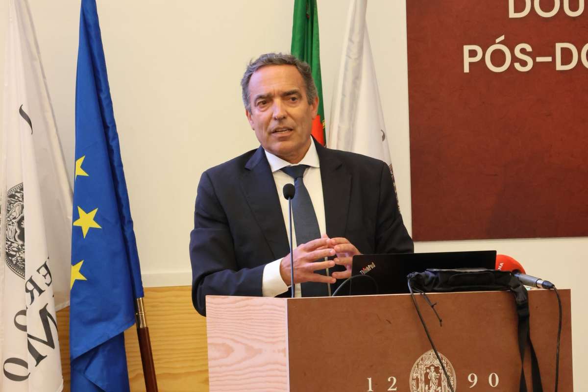 Reinaldo Teixeira proferiu palestra na Universidade de Coimbra sobre Liga Portugal