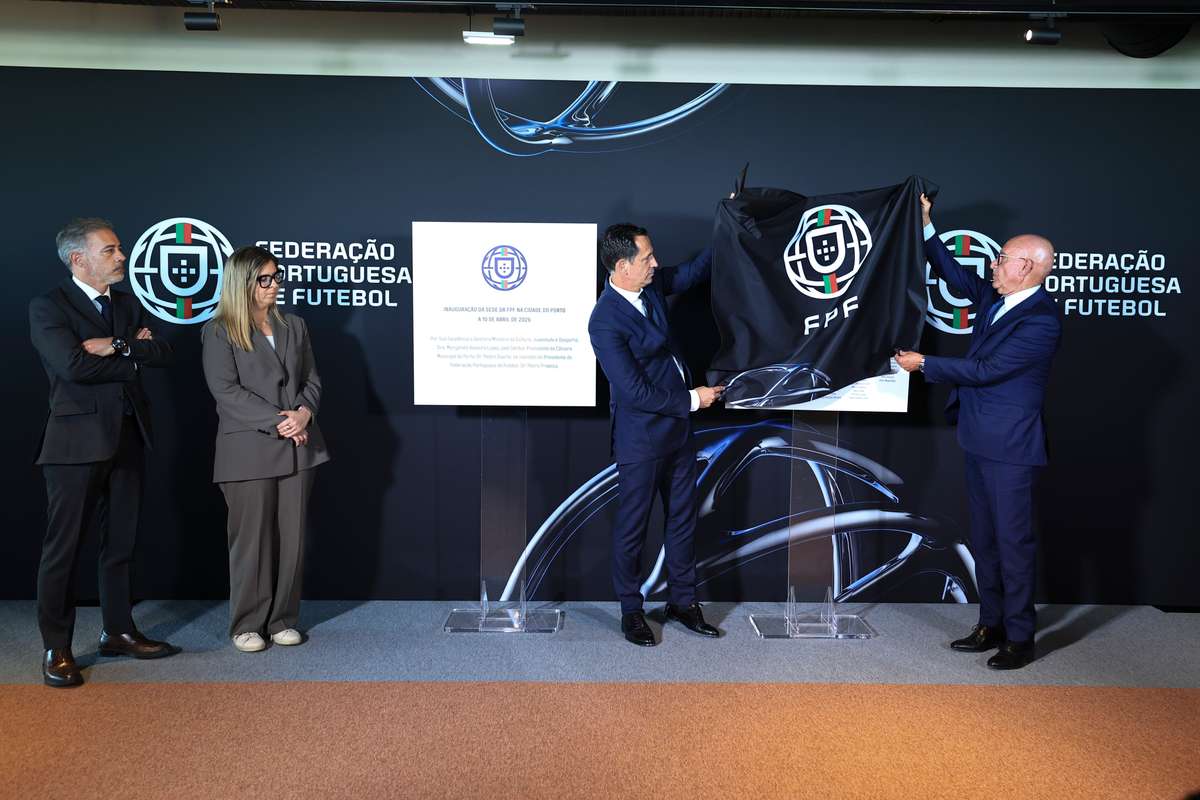 Federação Portuguesa de Futebol inaugurou delegação na cidade do Porto