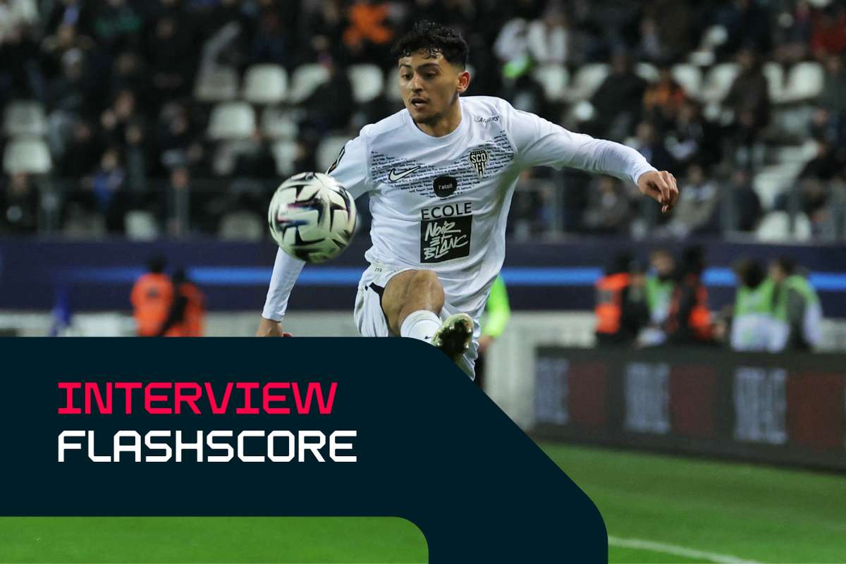 Entretien Flashscore avec Yassin Belkhdim (Angers) : « Montrer que c'est par mérite et non par hasard »