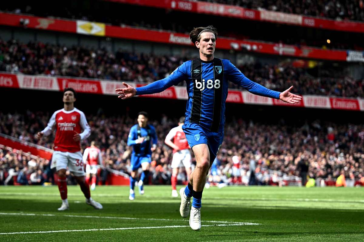 Premier League: Arsenal perde para o Bournemouth por 1 a 2 antes de enfrentar o Sporting