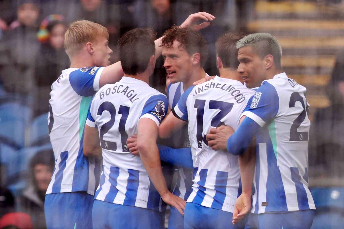 Wieffer scores two as Brighton enhance Euro chances with victory over struggling Burnley