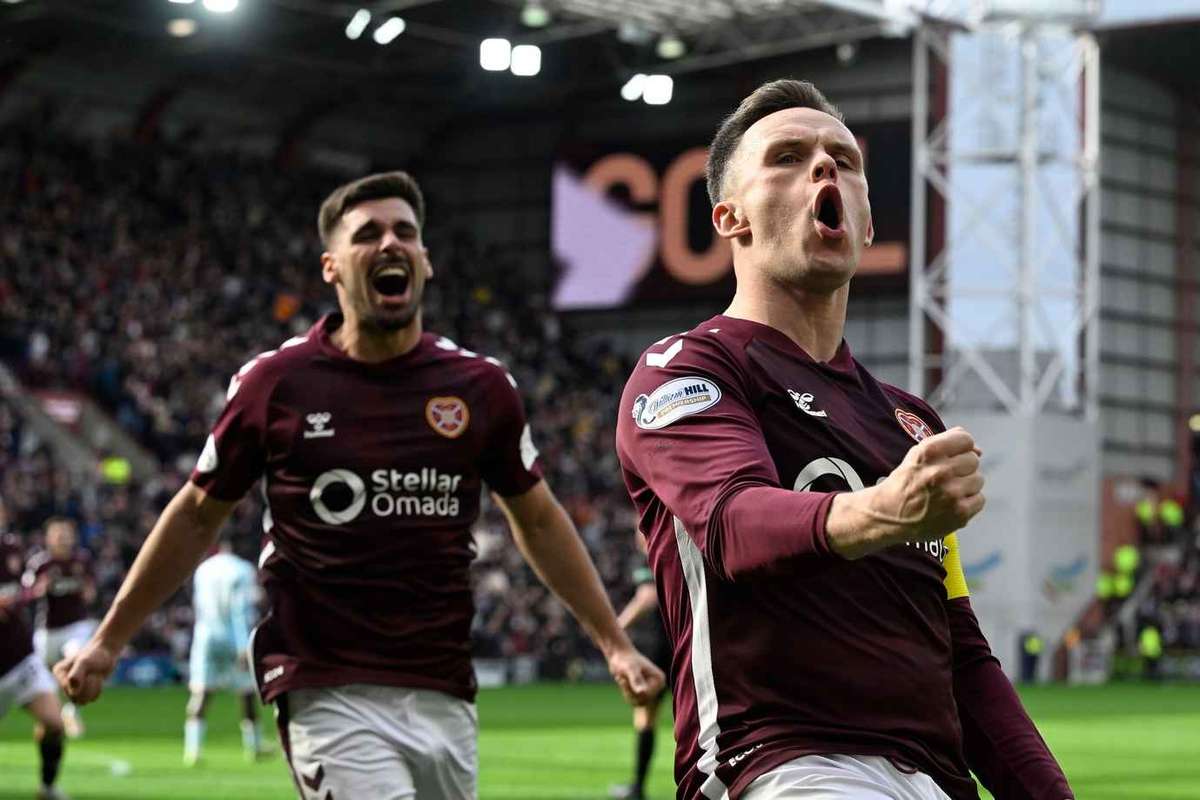 Hearts keren terug en naderen eerste landstitel in 66 jaar terwijl Celtic de spanning erin houdt