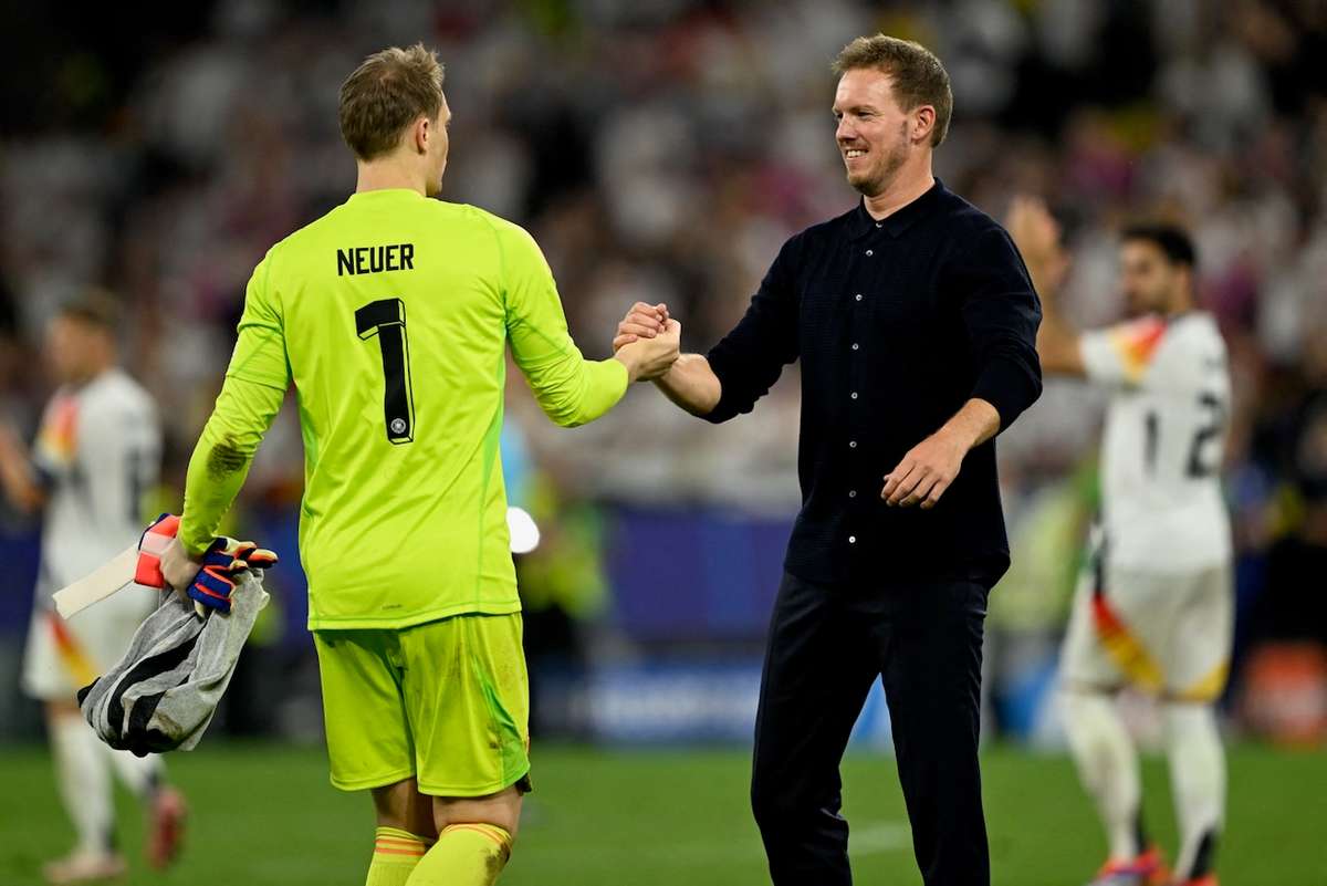 Neuer destaca relação positiva com Nagelsmann e confirma saída da seleção alemã