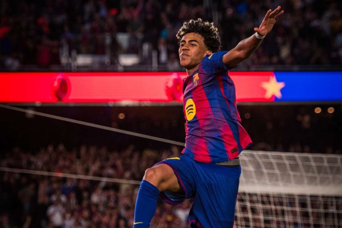 Lamine Yamal marca história ao festejar cem encontros com dois passes decisivos e um golo