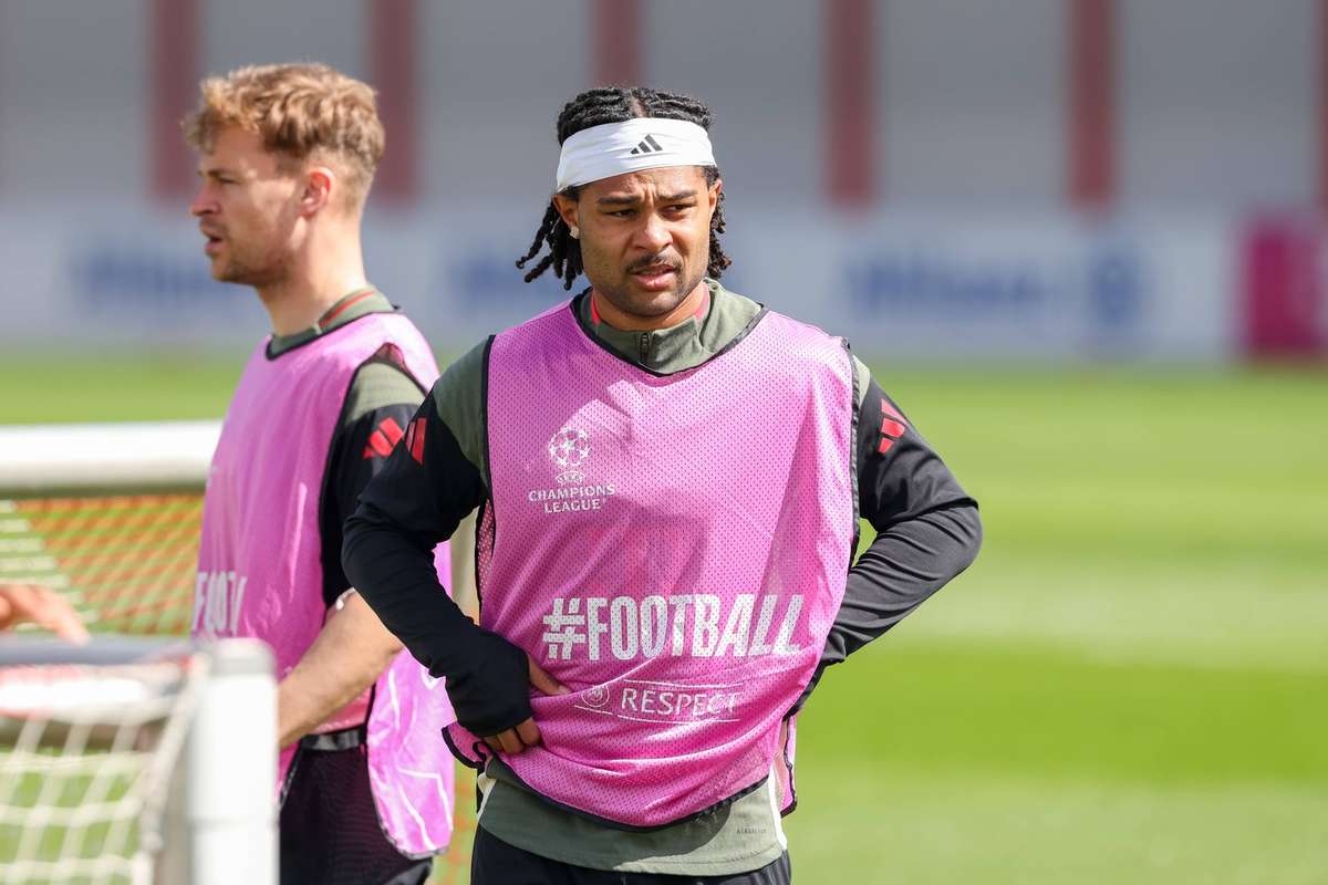 Vor Real-Duell: Serge Gnabry wieder beim Bayern-Training