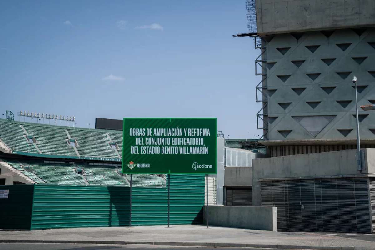 A primeira fase de construção do novo Benito Villamarín arranca