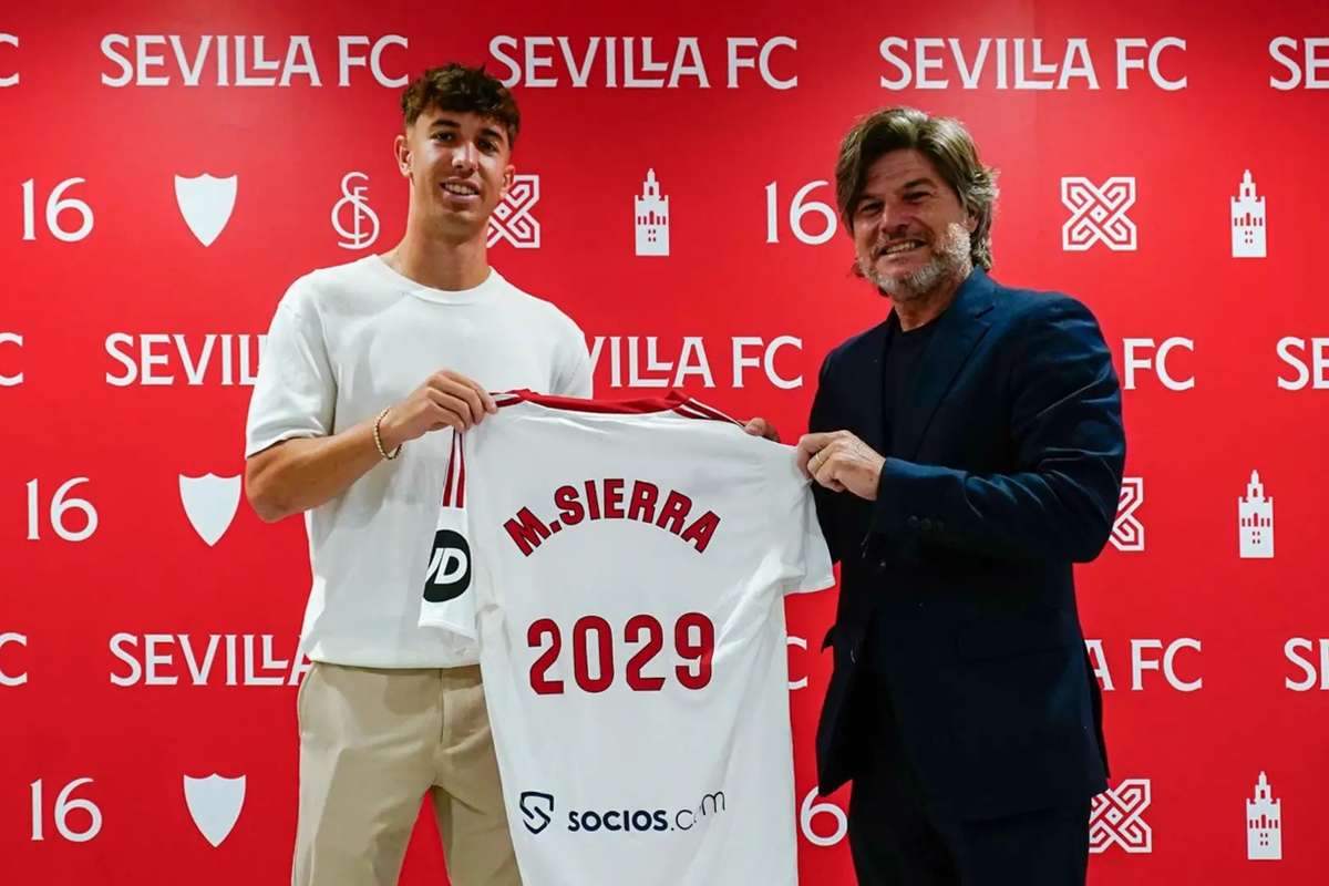 Oficial: Sevilha prolonga contrato com Miguel Sierra até 2029