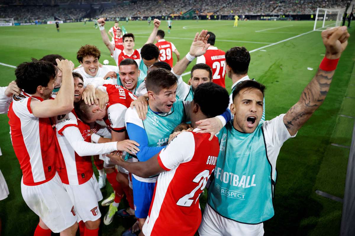 Liga Europa: SC Braga acaba com "malapata" portuguesa nos quartos de final