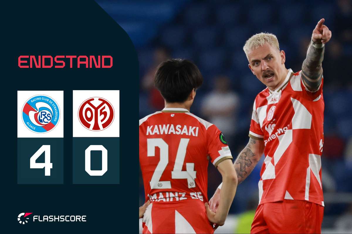 Niederlage in Frankreich: Schwache Mainzer verpassen das Halbfinale der Conference League