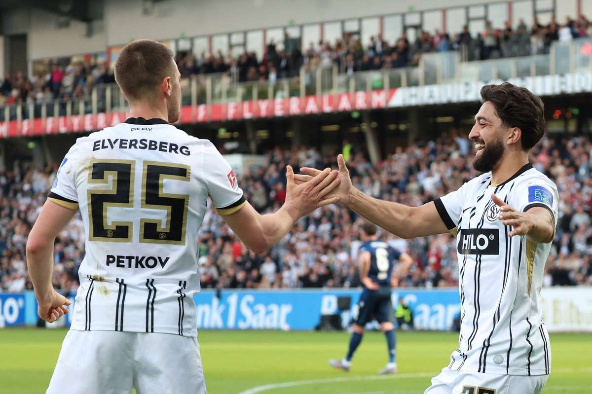 Zweite Liga Elversberg uebernimmt Spitze im Aufstiegskampf FCK gibt Hoffnungen auf