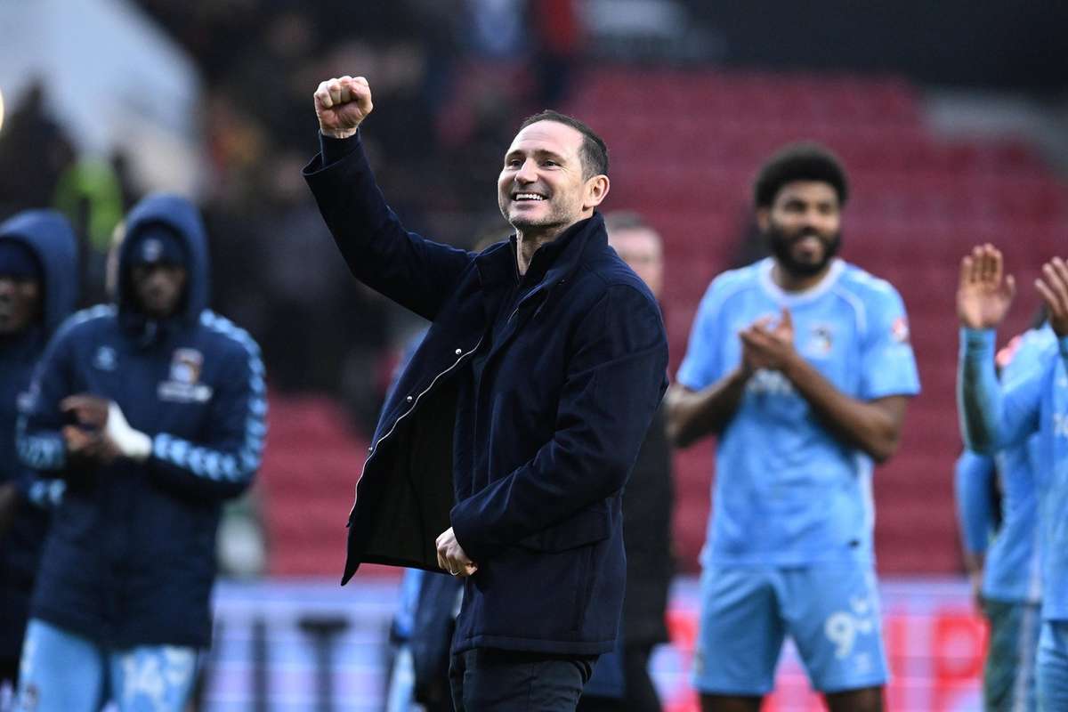 O Coventry dirigido por Frank Lampard regressa à Premier League depois de 25 anos afastado