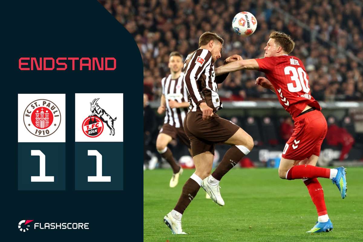 Spätpfiff-Elfmeter sorgt für Kölner Freude: St. Pauli verfehlt den Tabellenanstieg