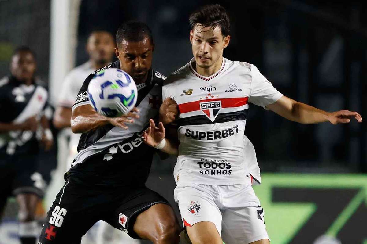 Vasco contra São Paulo: transmissão, hora e equipas prováveis do jogo do Brasileirão