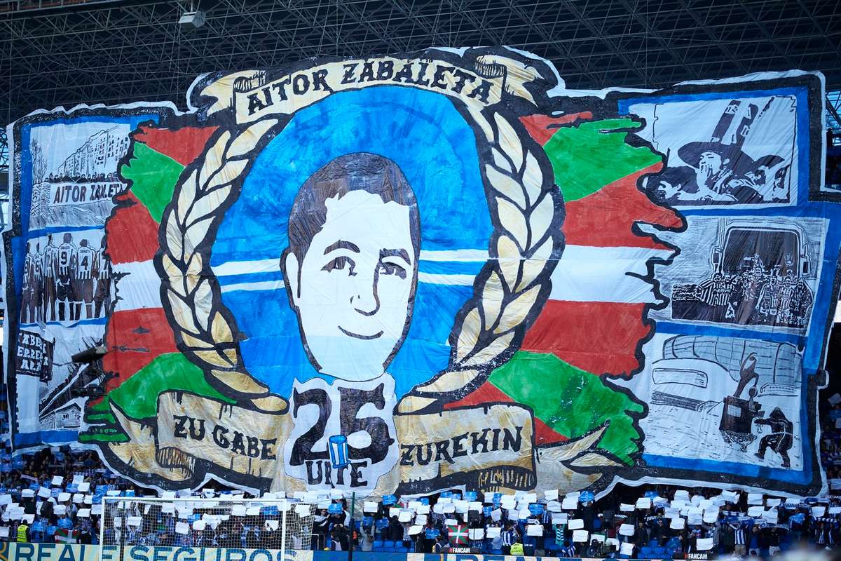 El trágico final de Aitor Zabaleta, seguidor de la Real Sociedad asesinado por un ultra del Atlético