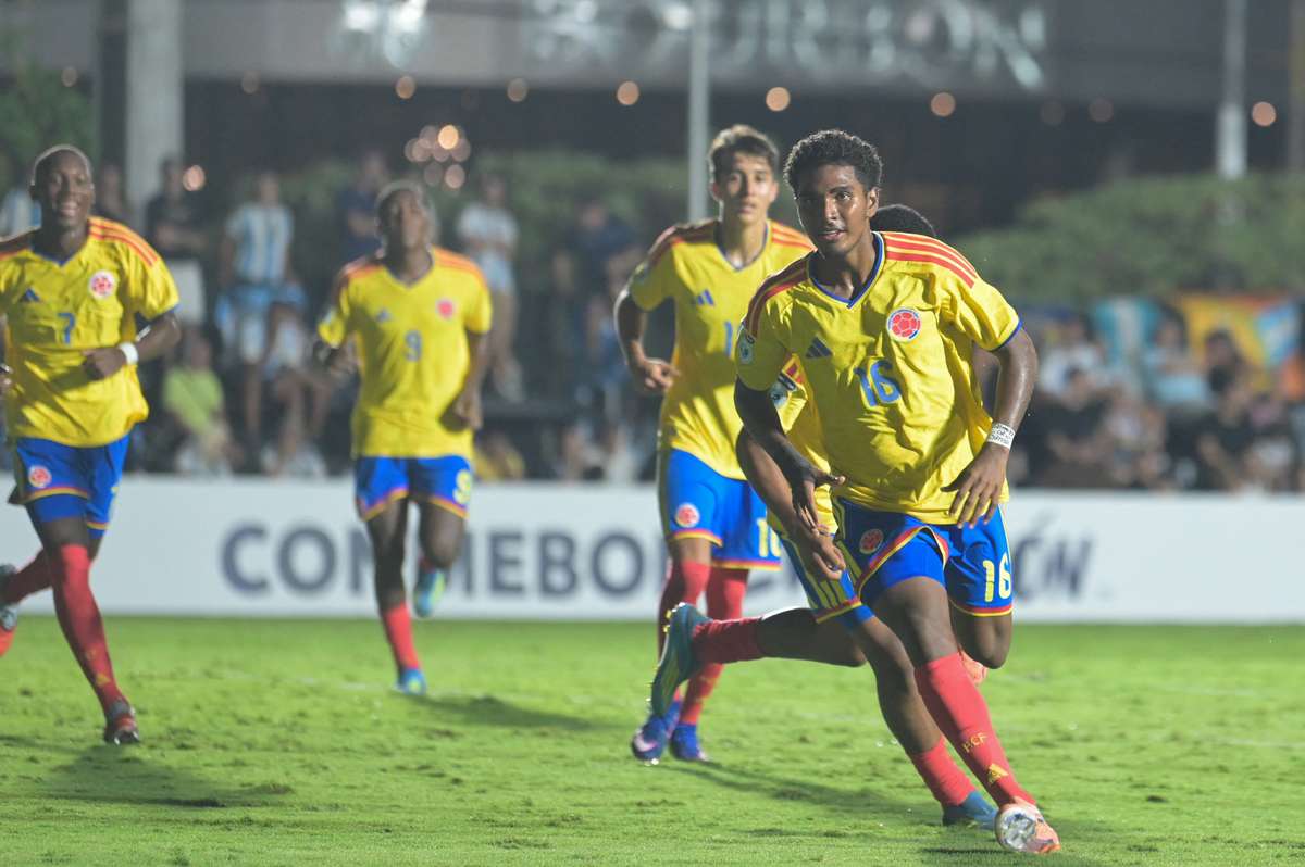 Colombia se proclama campeona del Sudamericano sub-17 tras golear 4-0 a Argentina