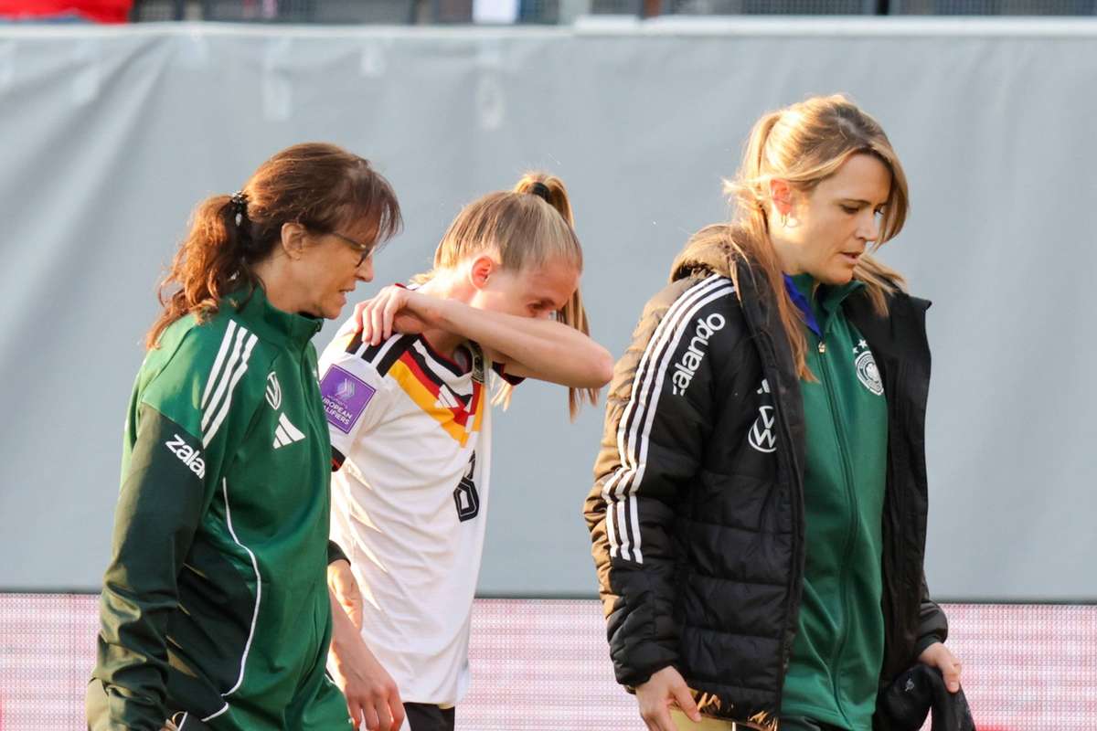 Alle Klar bei Nationalspielerin Endemann keine ernste Verletzung