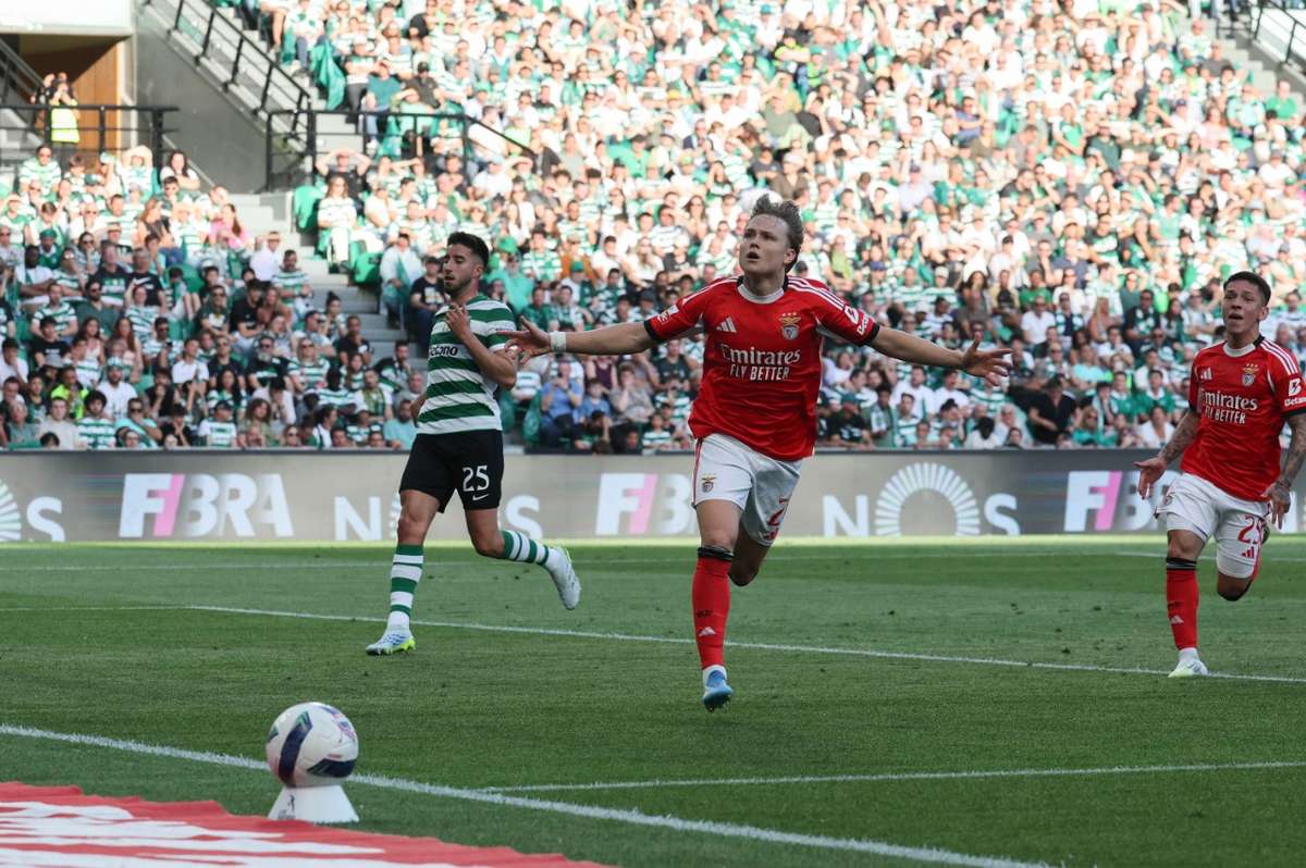 Barcelona considera Schjelderup do Benfica como opção reserva