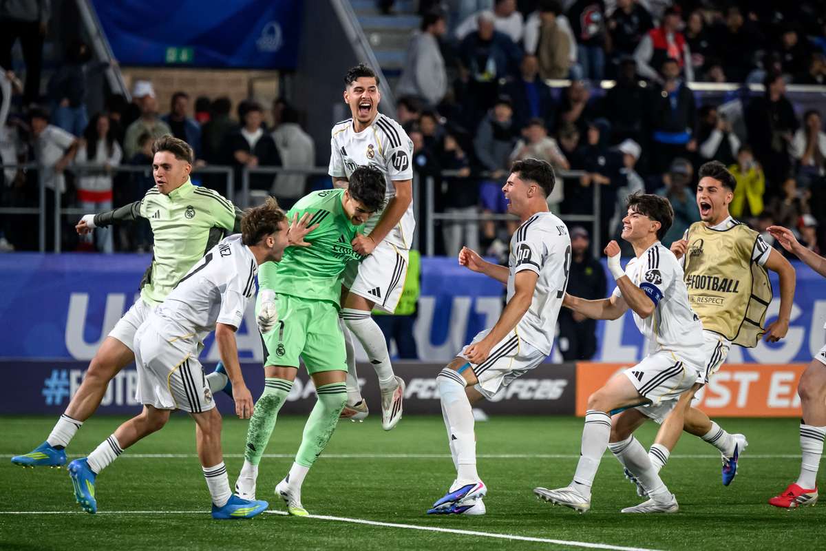 Real Madrid triomphe du Club Brugge aux penalties et decroche sa deuxieme Youth League