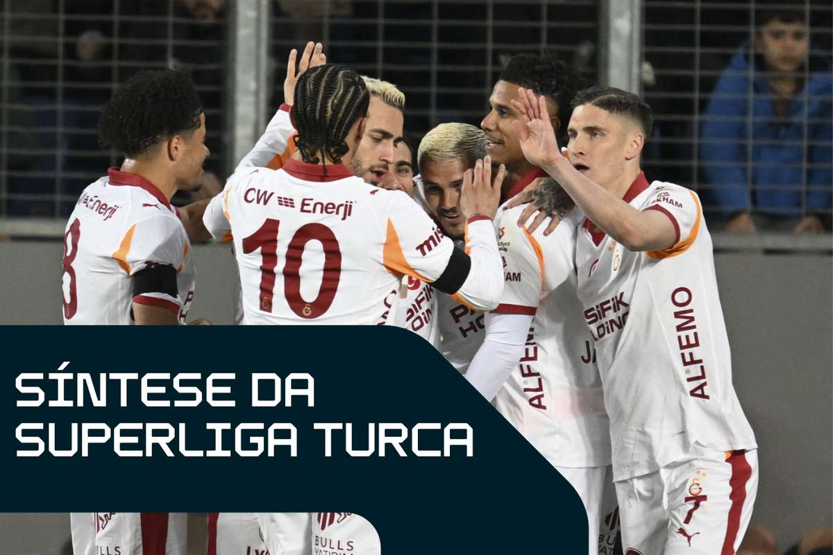 Resumo da Superliga turca: O Galatasaray capitaliza nova escorregadela do Fenerbahçe antes do dérbi