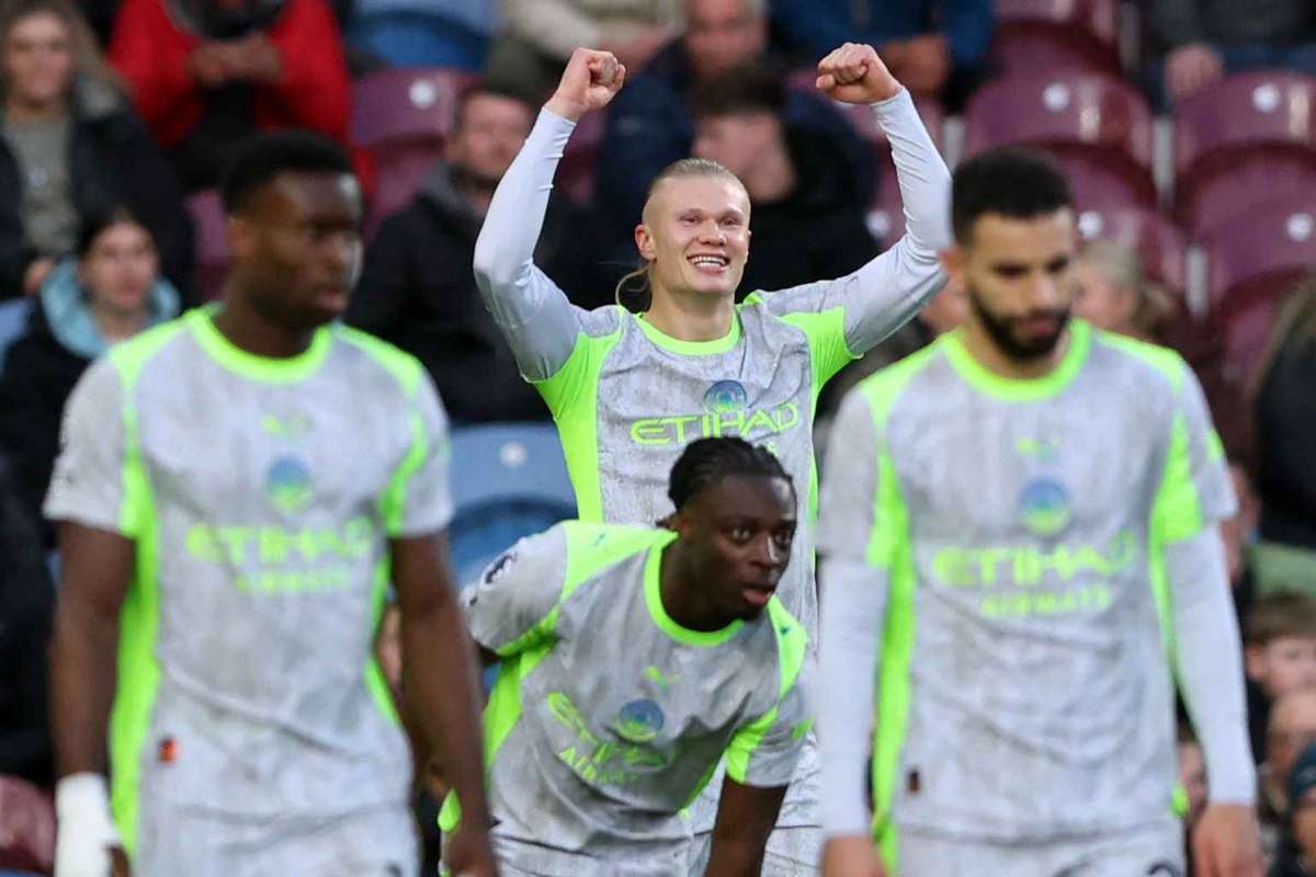 England: Haaland führt ManCity an die Spitze, Burnley als Absteiger endgültig fest