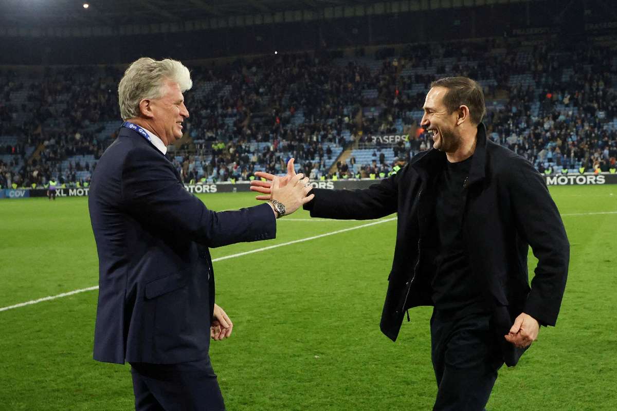Coventry City owner remains unconcerned over speculation tying Frank Lampard to Chelsea job