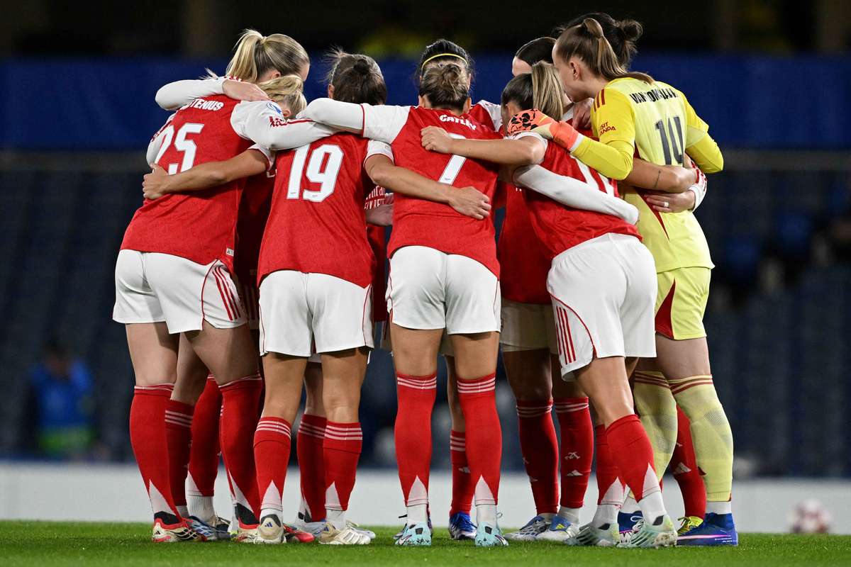 Da secção feminina à masculina: Arsenal ambiciona novo êxito europeu