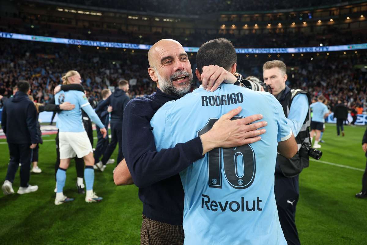 Guardiola asegura que el Manchester City no pondrá en riesgo a Rodri en la semifinal de la Copa FA