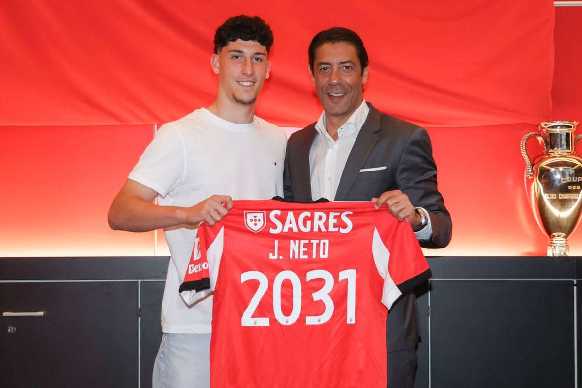Confirmado: José Neto prolonga contrato com o Benfica até 2031