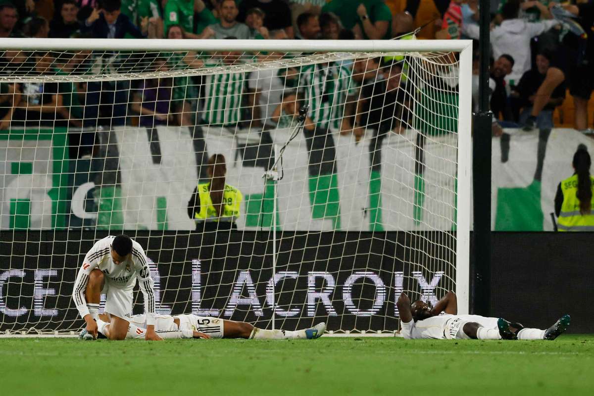 Vinicius Junior goal cancelled out as Betis snatch last-gasp draw against Real Madrid