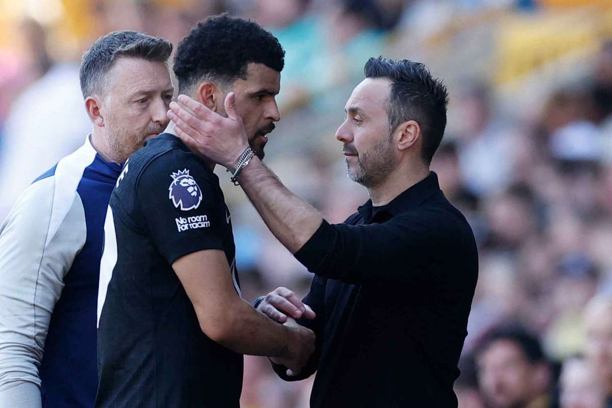 De Zerbi actualiza lesões de Solanke e Simons após triunfo sobre o Wolves