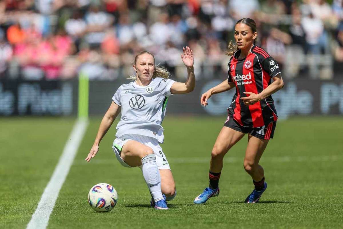 Frankfurt besiegt Wolfsburg Kampf um zweiten Platz neu entfacht