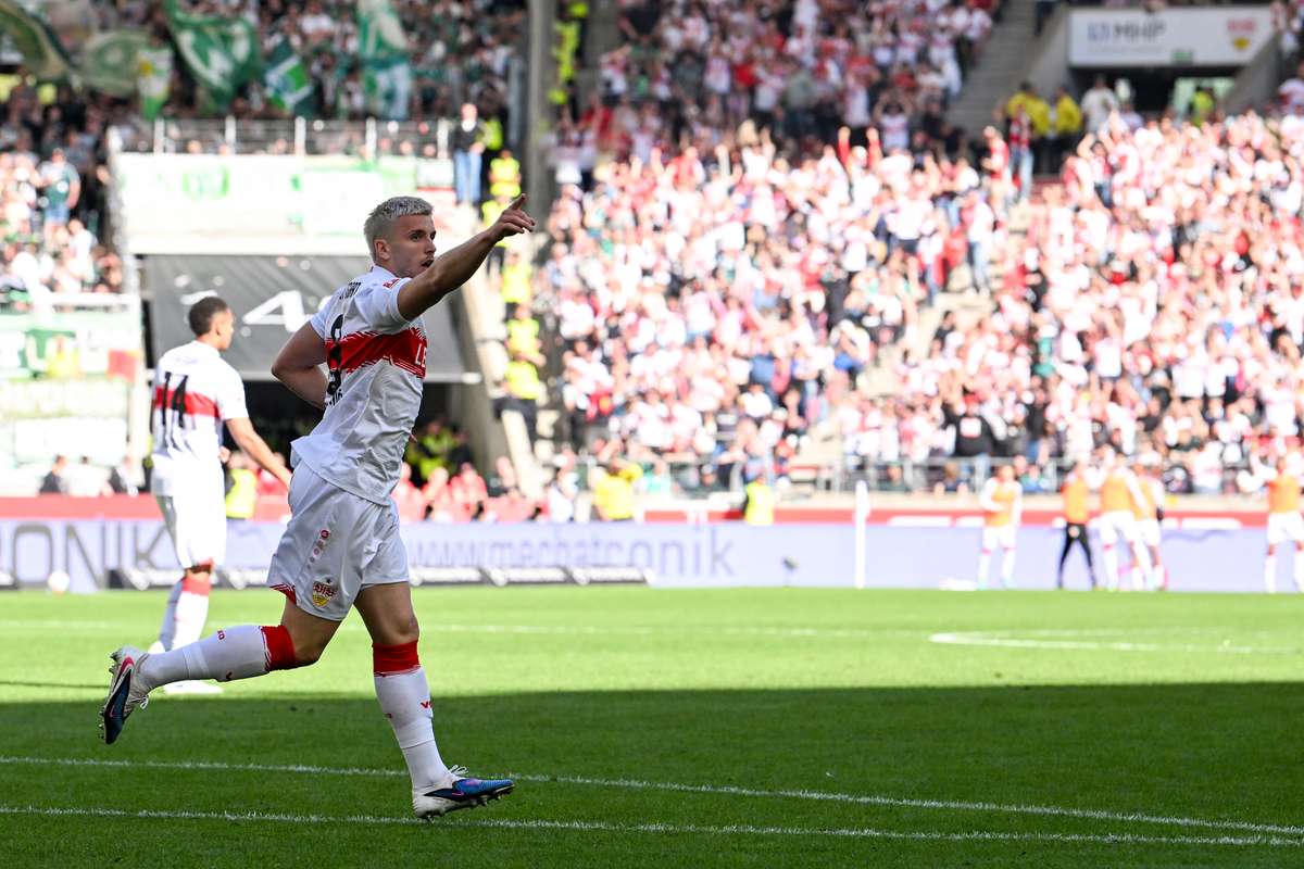 Bundesliga: Tiago Tomás começa de início no empate entre Estugarda e Werder Bremen (1-1)