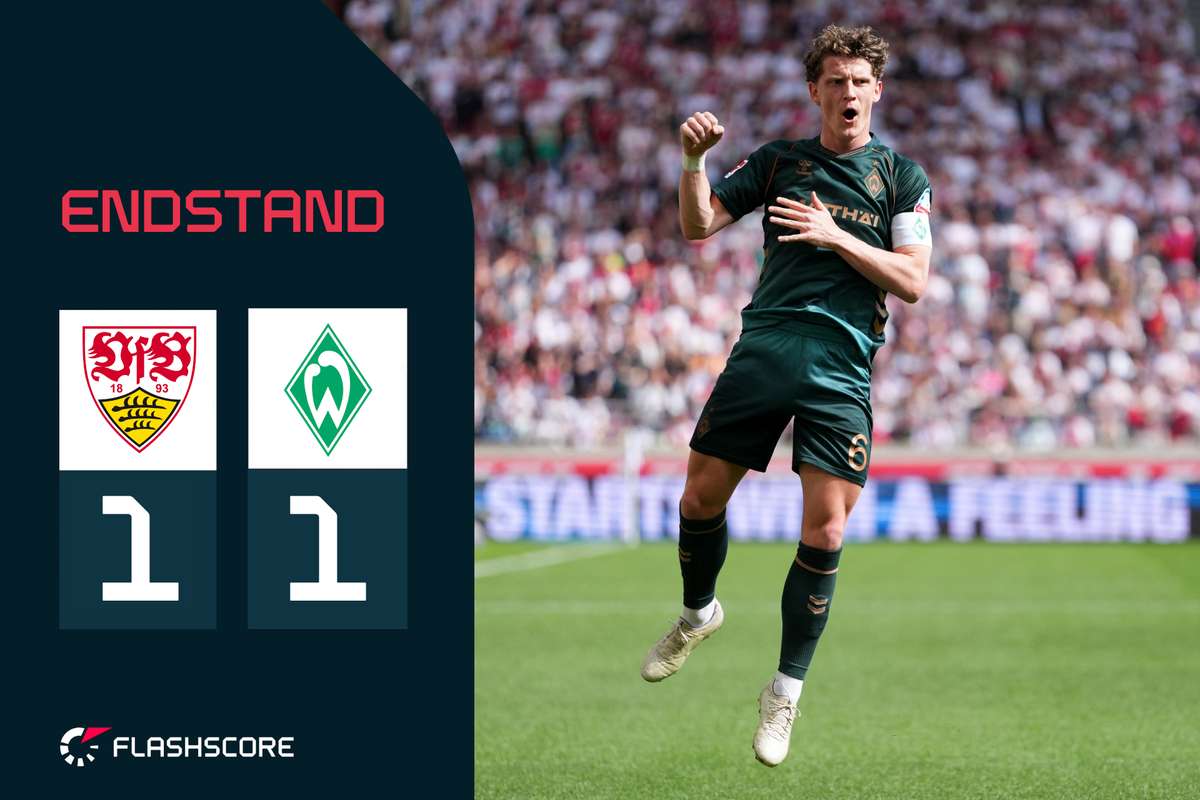 Bremen sichert sich Punkt in Stuttgart und kommt Abstieg näher VfB kehrt auf Platz vier zurück