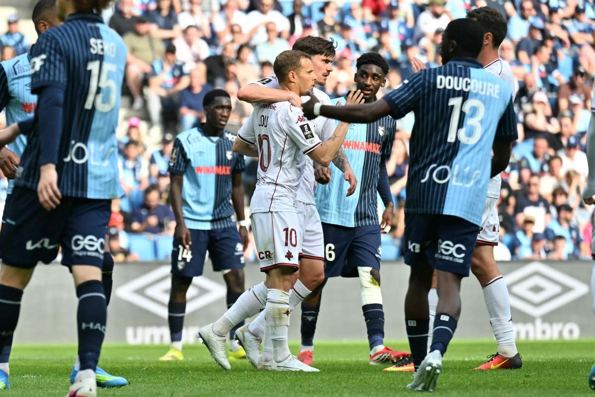 Mené à quatre reprises, Metz égalise face au Havre et gagne un répit en Ligue 1