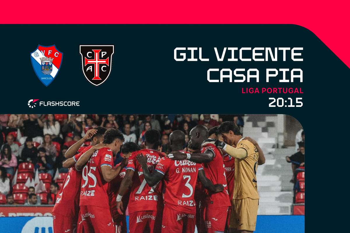 Liga Portuguesa Gil Vicente e Casa Pia concluem ronda com aspirações europeias e permanência em risco